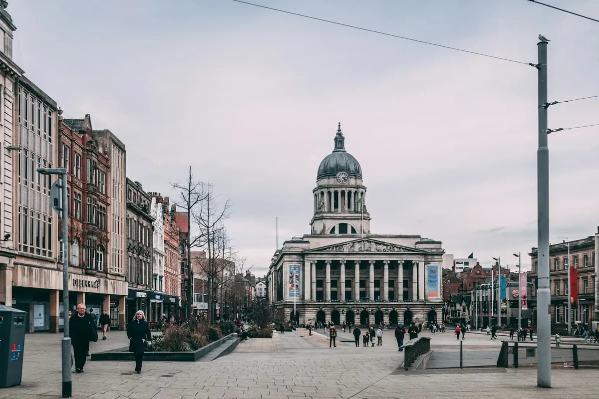 The Council House and Old Market Square, Nottingham